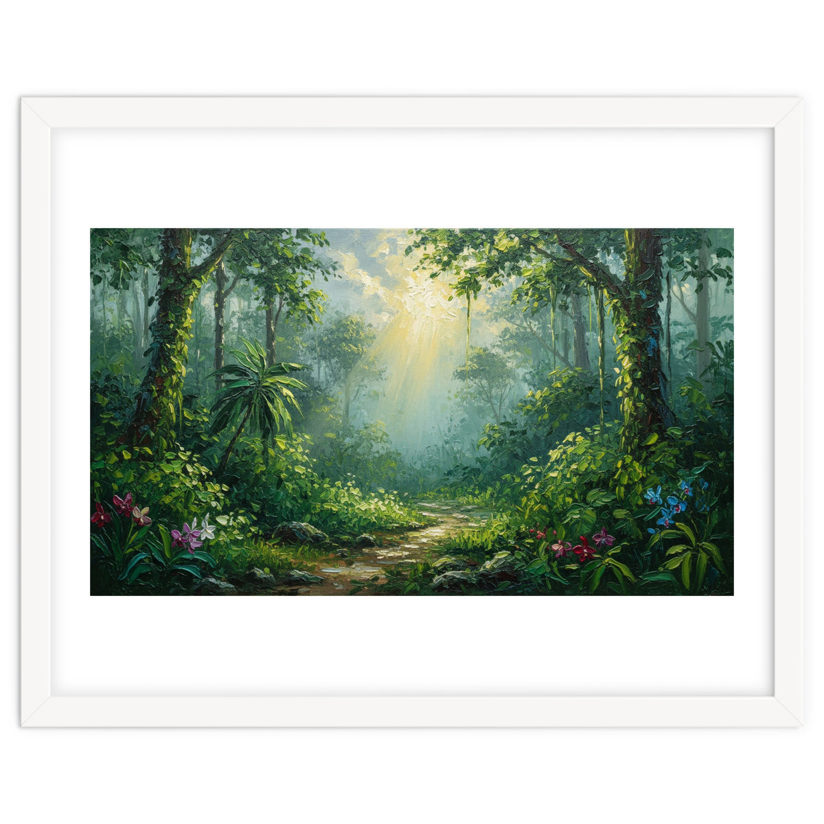 Sunlight in the Sacred Grove
