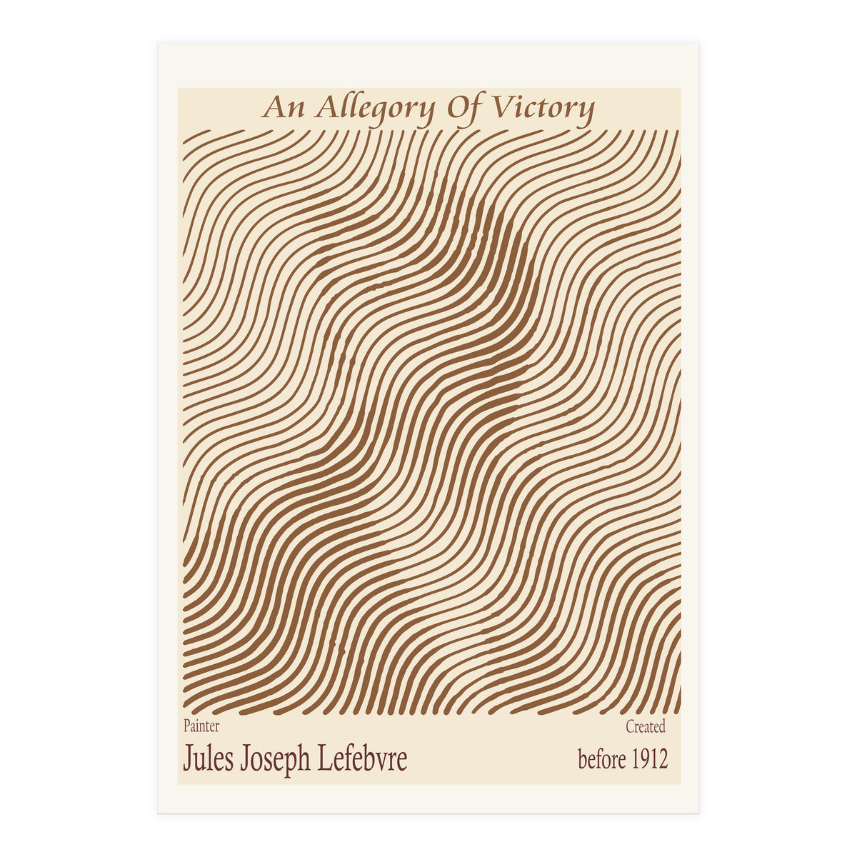 An Allegory Of Victory – Jules Joseph Lefebvre Before 1912 (Print Only)