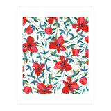 Red Blossom #society6 #decor #buyart (Print Only) thumbnail