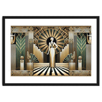Golden Twenties Flair In Art Deco