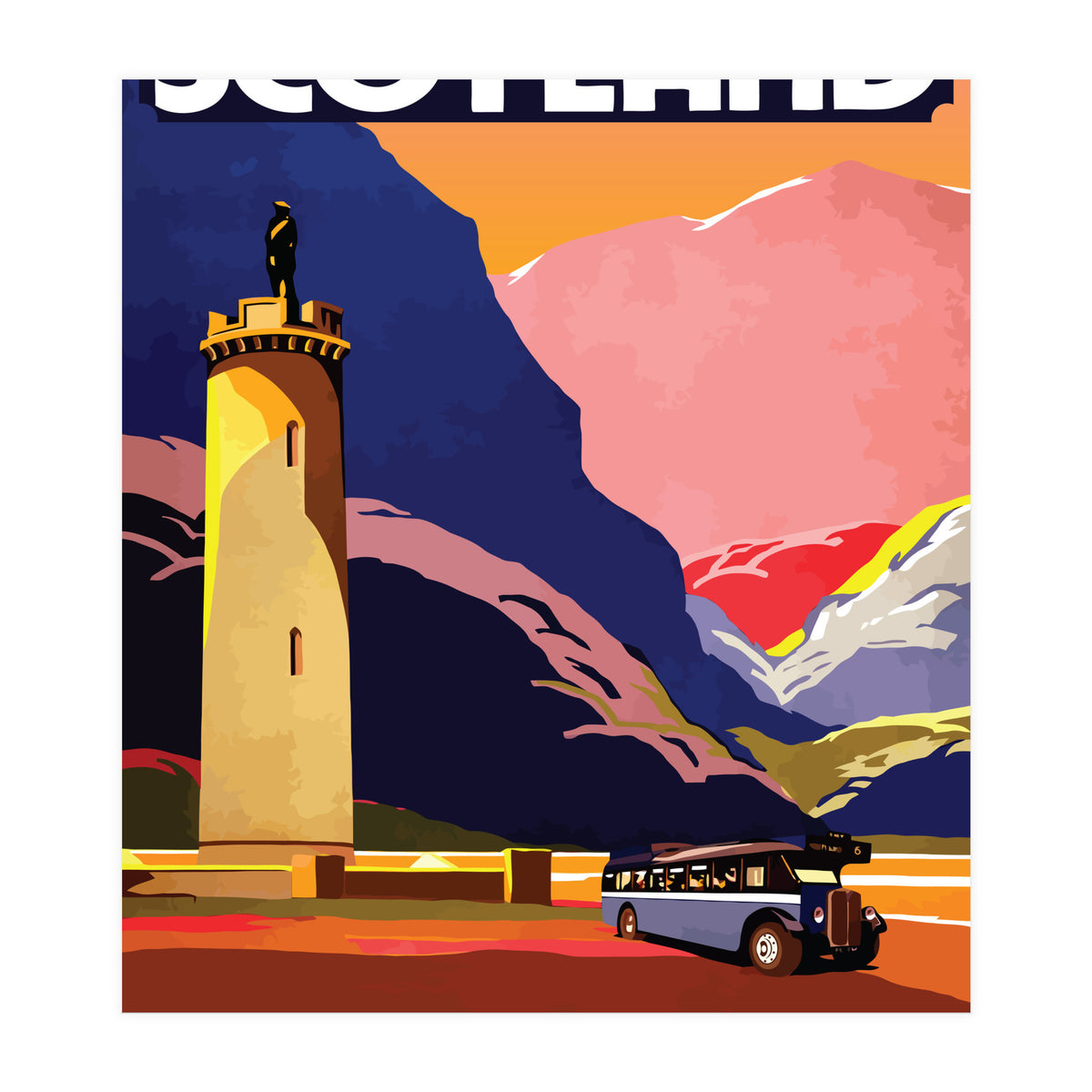 Scotland, Bus Tour (Print Only)