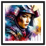 Samurai Asian Warrior Woman Portrait thumbnail