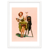 Sexy Pinup Woman On Photo Session thumbnail