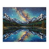 Midnight Mountain Reflection (Print Only) thumbnail