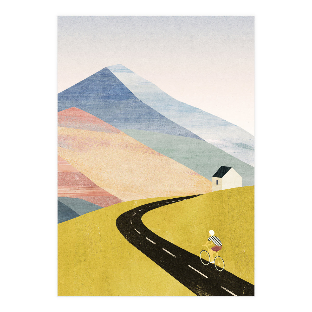 Cycling Home (Print Only)