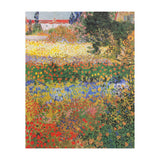 Vincent van Gogh – Flowering Garden – Classic Floral Masterpiece (Print Only) thumbnail