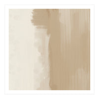 Lucid Origin Luxury Minimalist Abstract Warm Beige And Taupe Textured Soft Layered Brush Stro 0 3 (Print Only)