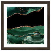 Emerald & Gold Agate Texture 01