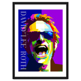 David Lee Roth Rock Singer Art WPAP thumbnail