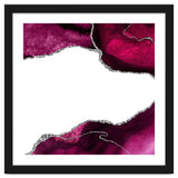 Burgundy & Silver Agate Texture 15 thumbnail