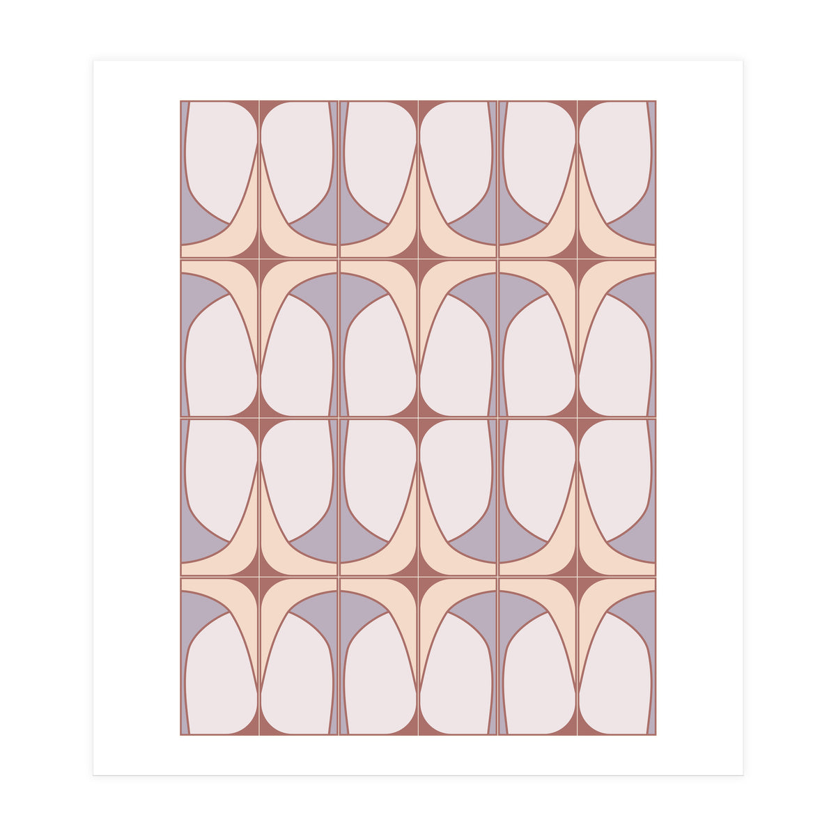 Romantic Deco Tiles (Print Only)