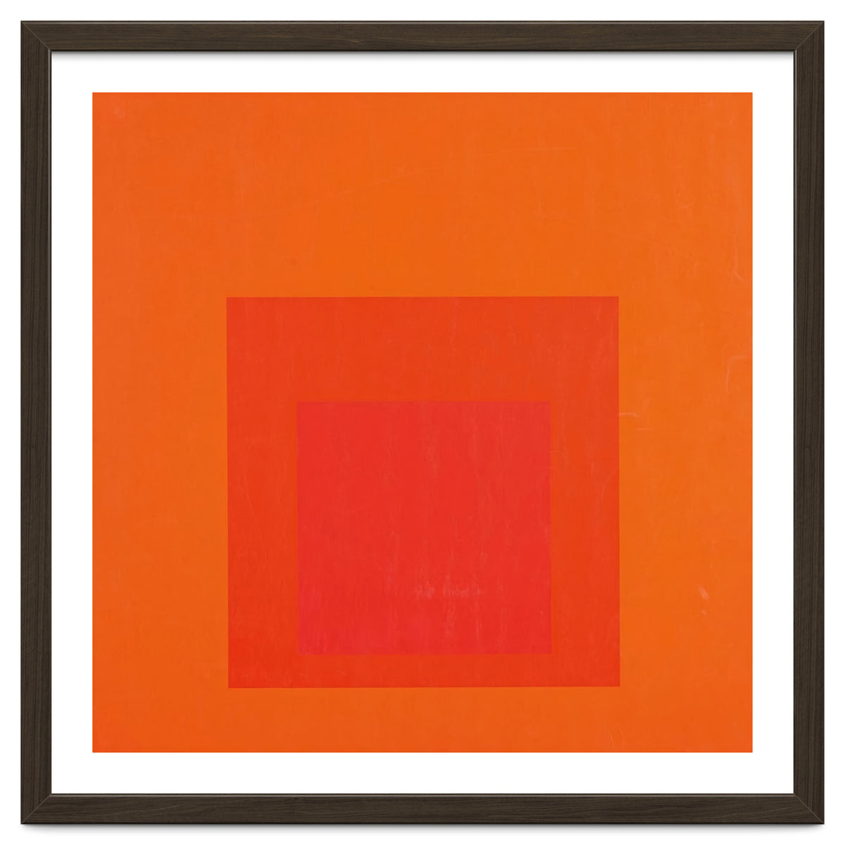 JOSEF ALBERS - HOMAGE TO THE SQUARE RED