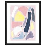 Organic Rustic Abstract Shapes Pastel I thumbnail