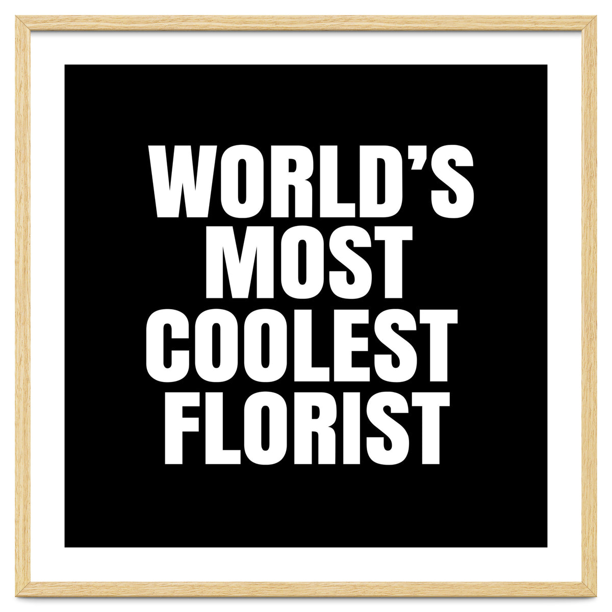 World's most coolest florist