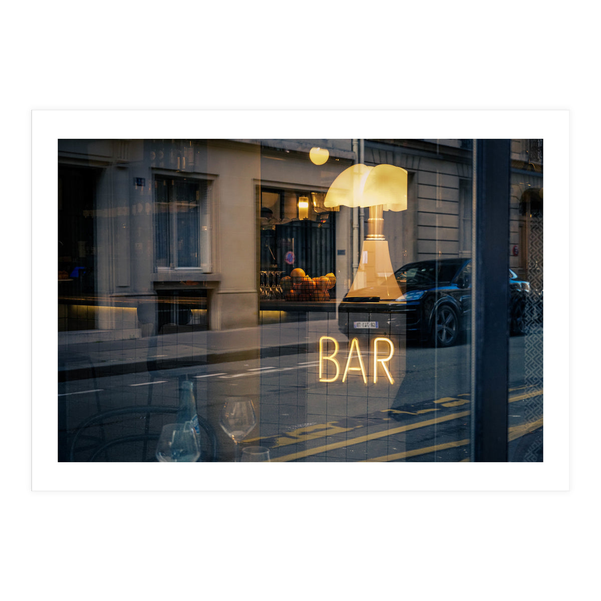 Street Photography - Bar in Paris (Print Only)