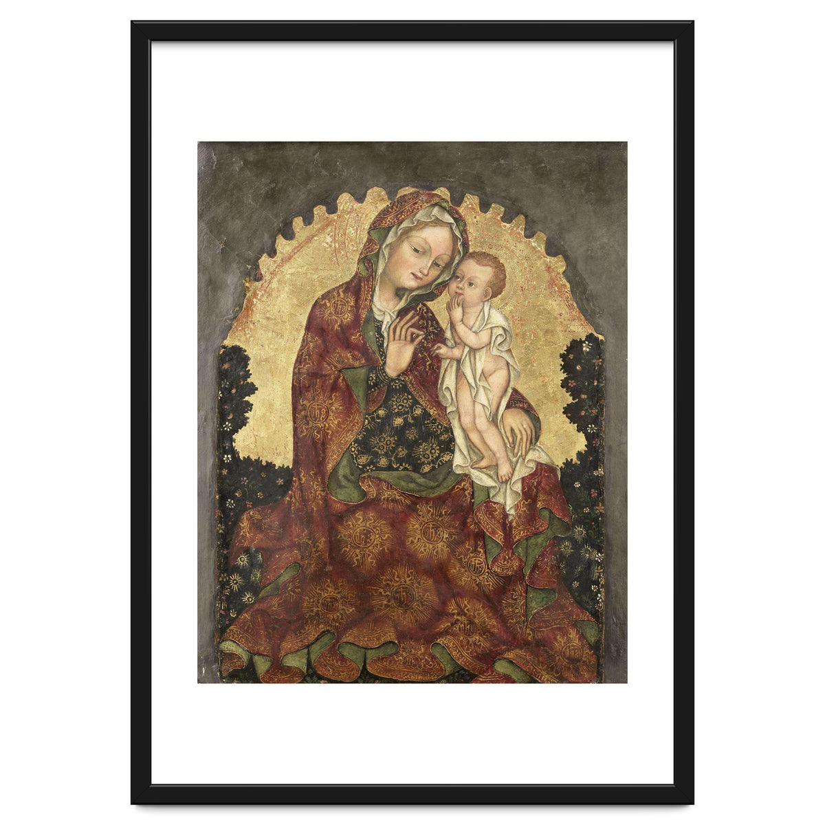 Madonna of Humility. Dating: 1429 - 1439. Measurements: h 53 cm × w 42 cm; d 13.5 cm.