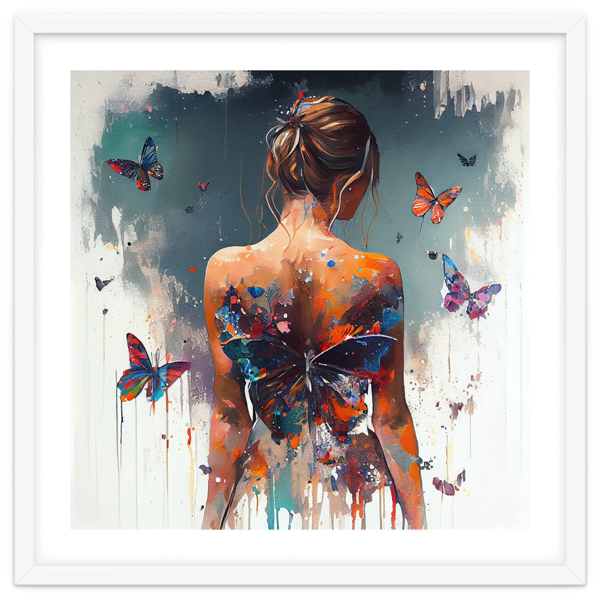 Powerful Butterfly Woman Body #4