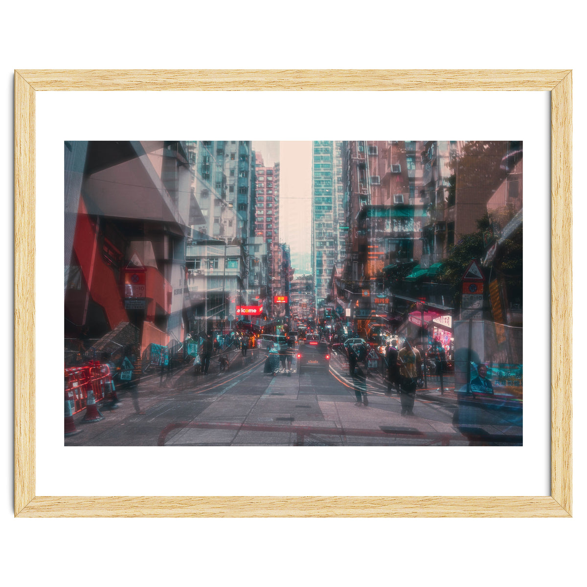 Street Photography - Double Exposure Sai Ying Pung