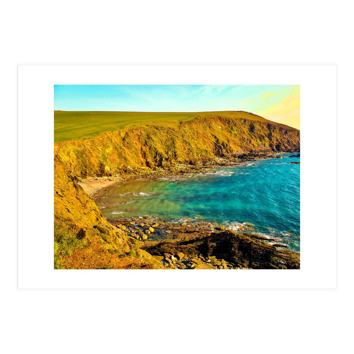 Devon cliffs (Print Only)