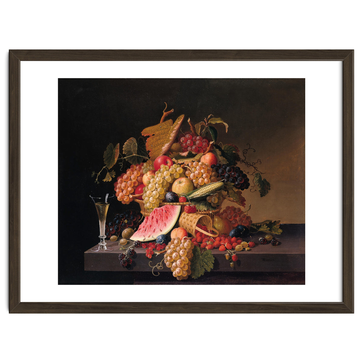 Paul Lacroix (Activo en Nueva York, entre 1855 y 1869-). The Abundance of Summer (s.f). Oil on ca...