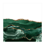 Emerald & Gold Agate Texture 05 (Print Only) thumbnail