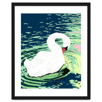 Self Reliance, Swan Birds Painting, Self Esteem Self Love Positivity, Proud Freedom Independence Wildlife Animals