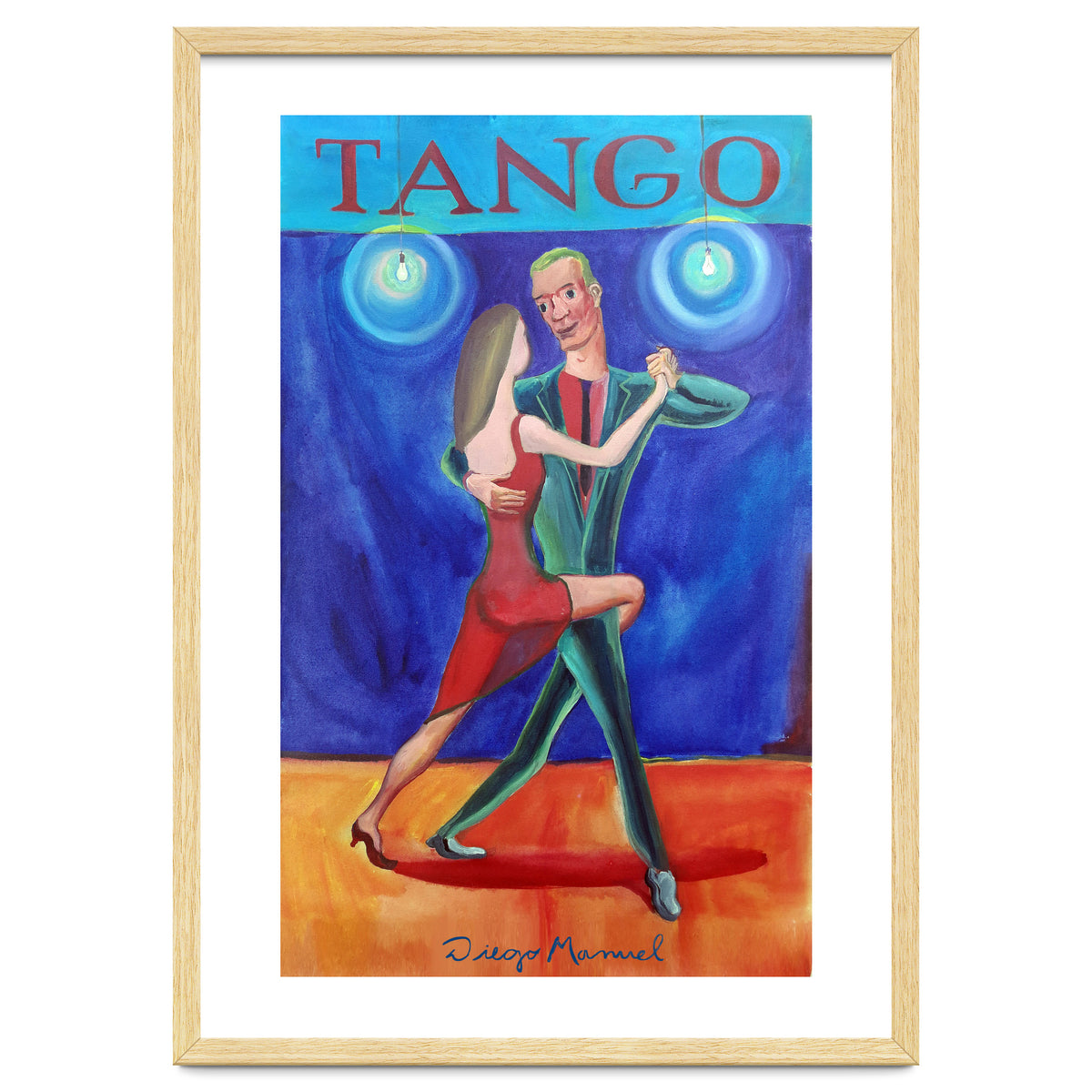 Afiche De Tango