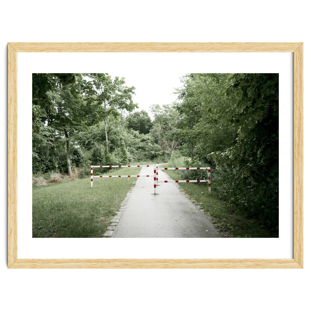 Entrance to the green park