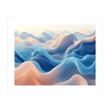 Ethereal Fluid Waves Abstract Art (Print Only) thumbnail