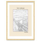The Scream – Edvard Munch (ascii art) thumbnail