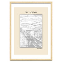 The Scream – Edvard Munch (ascii art)