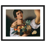 Boy With A Basket Of Fruit - Caravaggio - Selfie thumbnail