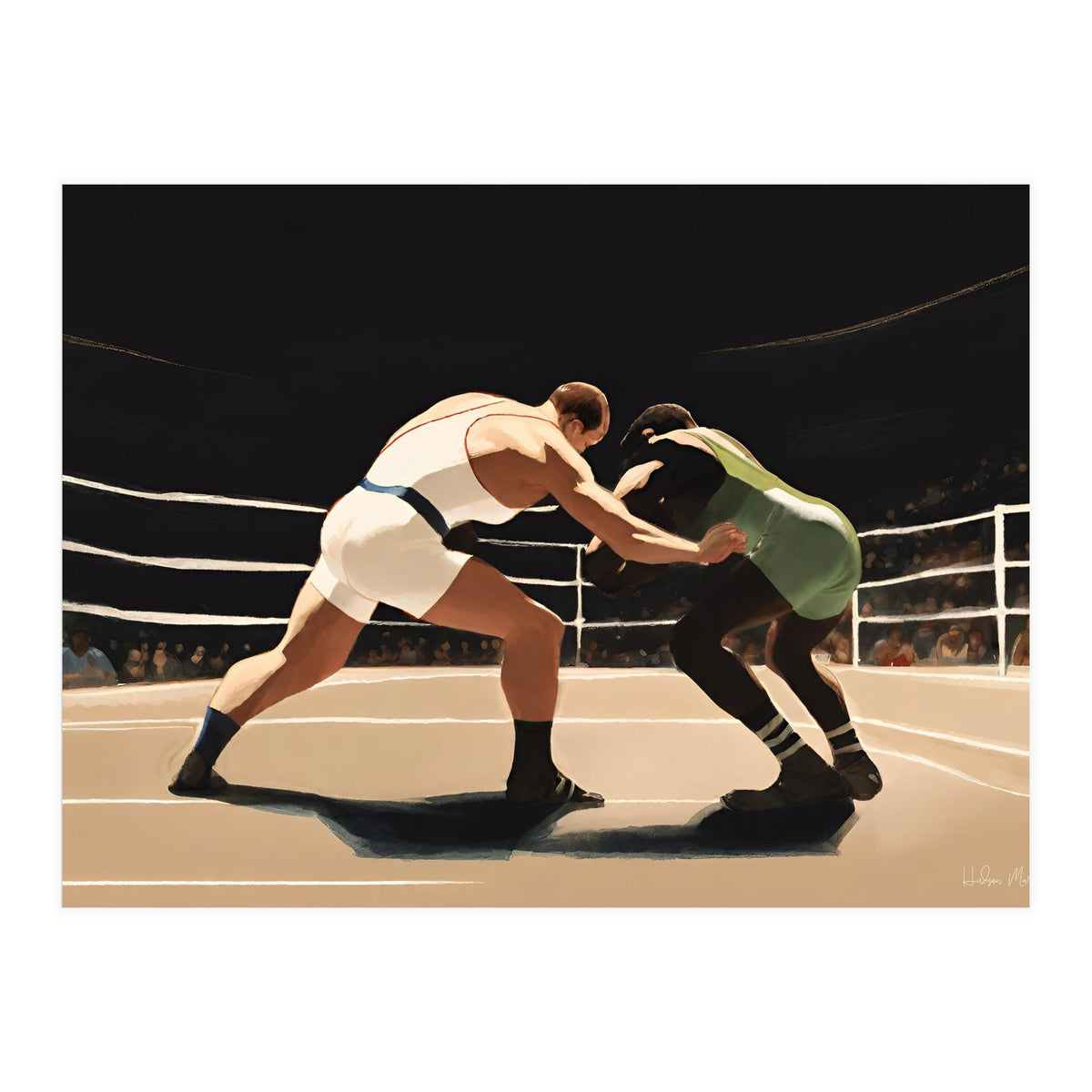 Wrestlers #6 (Print Only)