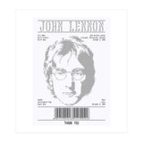 Receipt Art John Lennon (Print Only) thumbnail