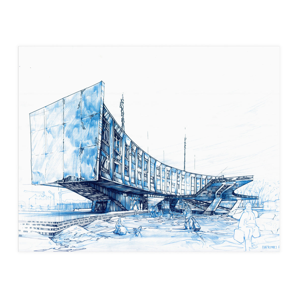 Lwówdworzec (Print Only)