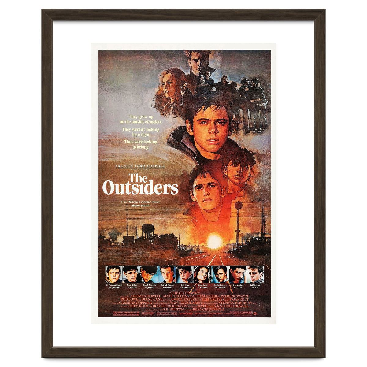 THE OUTSIDERS (1983), directed by FRANCIS FORD COPPOLA.