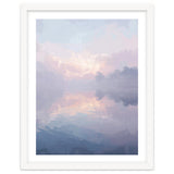 Ethereal Misty Lakeside at Dawn thumbnail