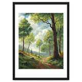 Vibrant Summer Forest Landscape Painting thumbnail