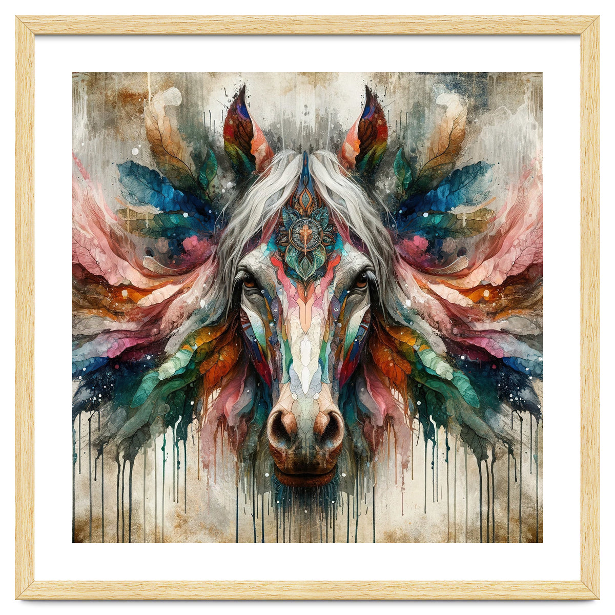 Ornate Horse Portrait