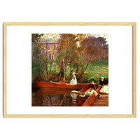 John Singer Sargent / 'The Boating Party', 1889, Oil on canvas, 88 x 92 cm.