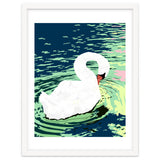 Self Reliance, Swan Birds Painting, Self Esteem Self Love Positivity, Proud Freedom Independence Wildlife Animals thumbnail