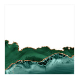Emerald & Gold Agate Texture 12 (Print Only) thumbnail
