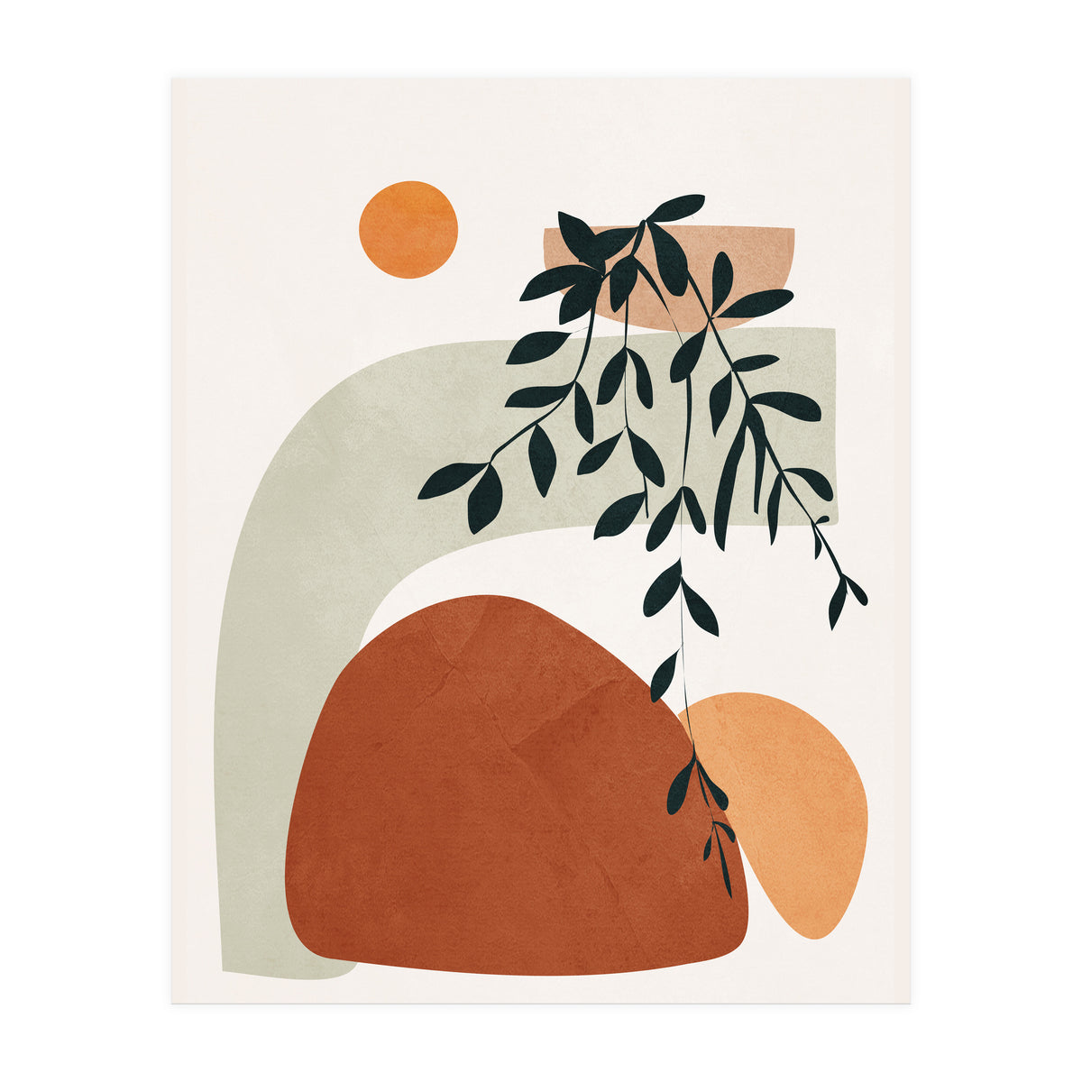 Soft Shapes I (Print Only)