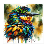 Vibrant Tropical Bird Portrait (Print Only)