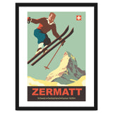 Ski Jump on Zermatt, Switzerland thumbnail
