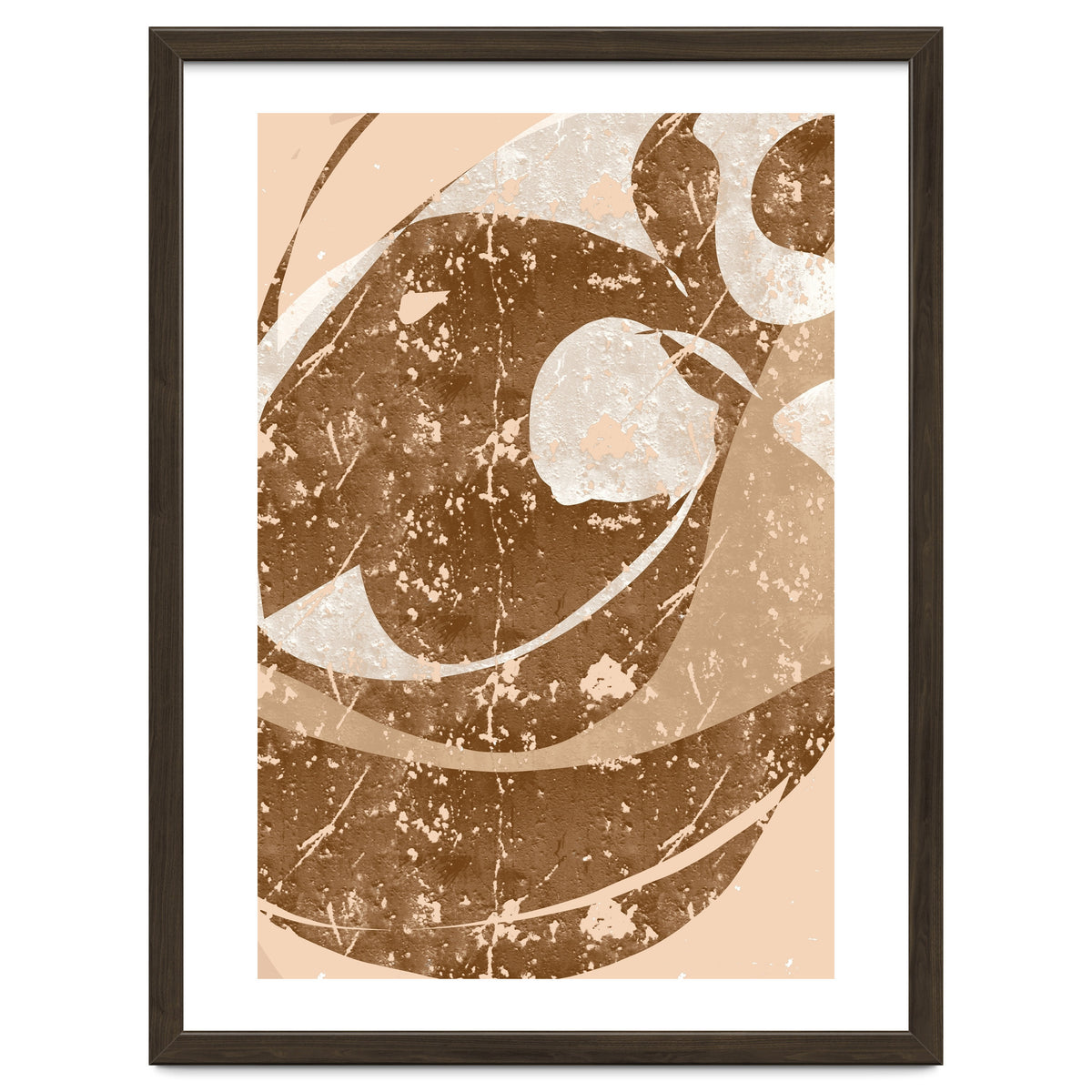 Brown Abstract Clash