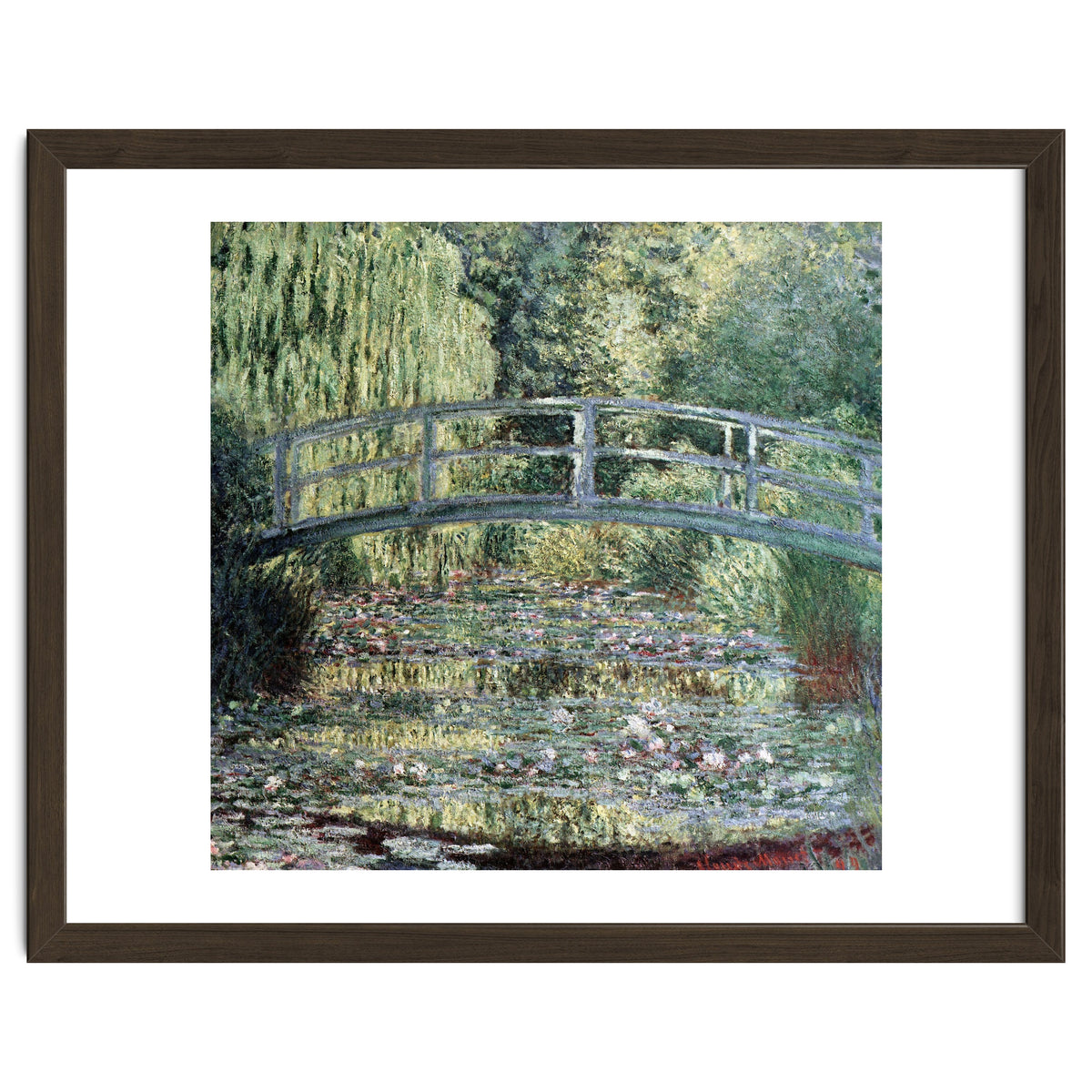 The Waterlily Pond: Green Harmony - 1899 - 89x93,5 cm - oil on canvas.
