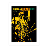 Rahsaan Roland Kirk Jazz Musician Legend 2 (Print Only)