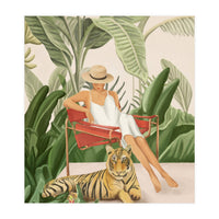 The Lady And The Tiger II (Print Only)