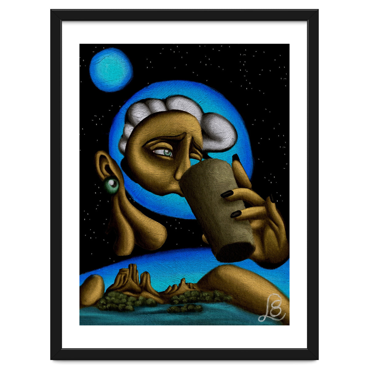 "A Drink Once In A Blue Moon"